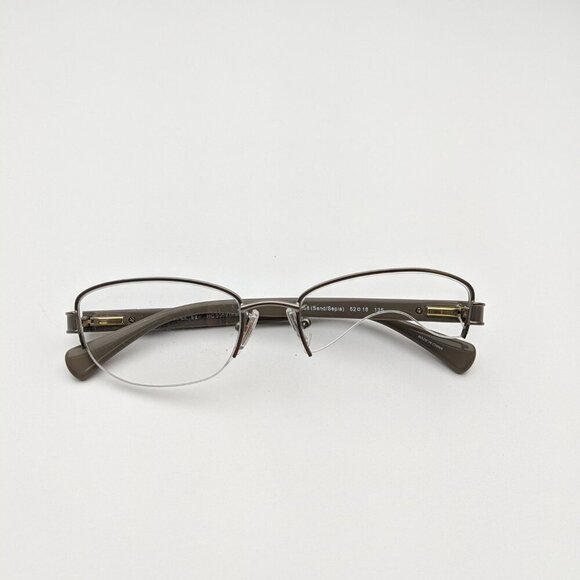 🕶️Coach HC5059 (Kacey) 9198(Sand/Sepia) Eyeglasses 52/18 135 /ALG558🕶️ - Picture 1 of 9